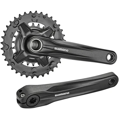 Afbeelding van Shimano FC MT210 B Crankset 36/22 tanden 2x9 speed Pedaalarmlengte 170mm