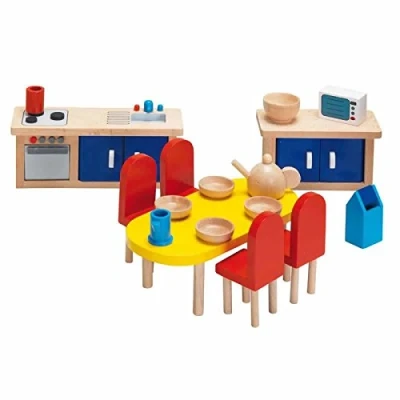 Afbeelding van Goki 2058583 Meubels voor poppenhuis, keuken
