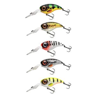 Afbeelding van Spro Fat Iris DR Slow Floating 4cm 6.2gr Soort : Redhead Tiger