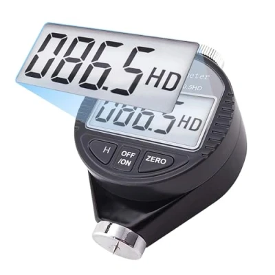 Afbeelding van Digitale durometer, draagbaar, 0 100 HD, Shore D, voor hardheidsmeter, rubber, banden, kunststof, thermokunststof, vloercoating, bowlingbal