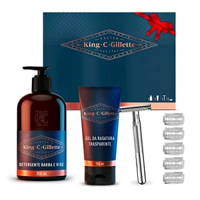 Afbeelding van Gillette King C Starter Kit 4 stuks