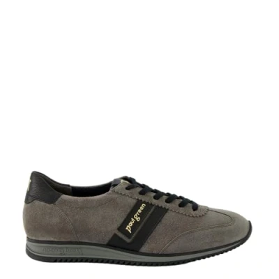 Afbeelding van Paul Green Sneakers laag, Dames, Maat: 40.5, Titan/black Veloursleer