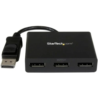 Afbeelding van Hub USB Startech MSTDP123DP Zwart