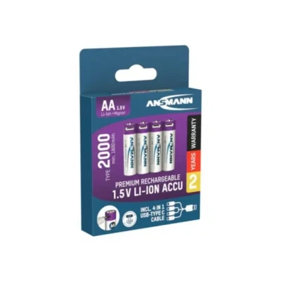 Afbeelding van Ansmann Oplaadbaar Bat Aa En Usb C