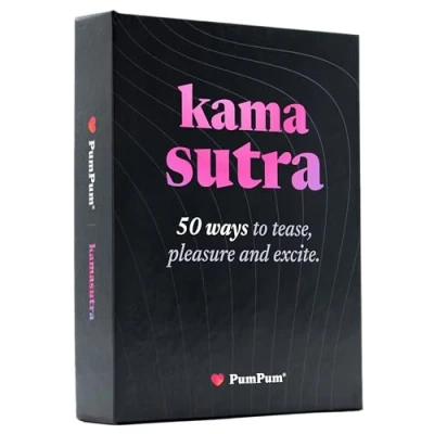 Afbeelding van PumPum® Kamasutra Sensueel Kaartspel met 50 XL kaarten Nederlandse &amp; Engelse Editie