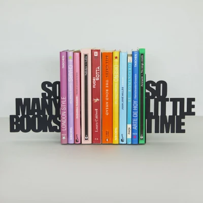 Afbeelding van Boekensteun So Many Books Little Time