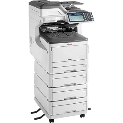 Afbeelding van OKI MC883dnv Multifunctionele printer kleur LED A3/Ledger (297 x 432 mm) (origineel) A3 (doorsnede) maximaal 35 ppm (printend) 2005 vellen 33.6 Kbps USB 2.0, Gigabit LAN, 2.0 host