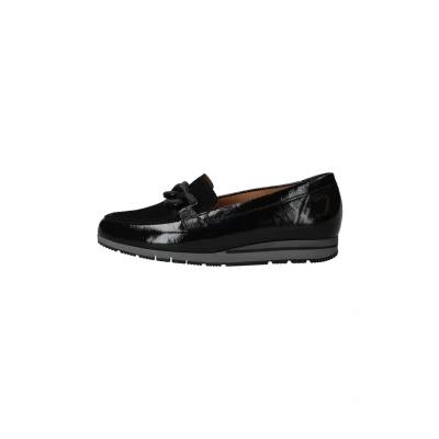 Afbeelding van Gabor 415.1 Loafers Dames Instappers Zwart Maat 43