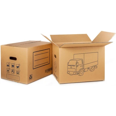 Afbeelding van Kartonnen verhuisdoos Fun&amp;Go 50 x 35 cm