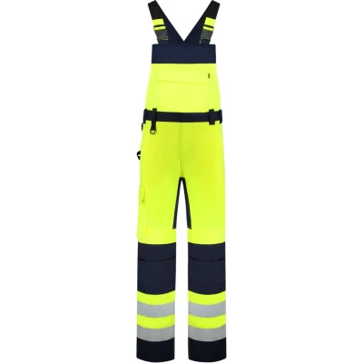 Afbeelding van Tricorp 753005 Amerikaanse Overall High Vis Bicolor Fluo Geel/Inkt