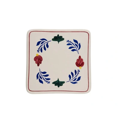 Afbeelding van Boerenbont pannenonderzetter vierkant 20 x 20cm