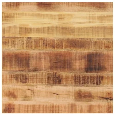 Afbeelding van vidaXL Tafelblad vierkant 70x70x3,8 cm massief ruw mangohout