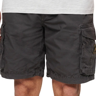 Afbeelding van Superdry Parachute Shorts, Heren, Maat: 30, Blackboard
