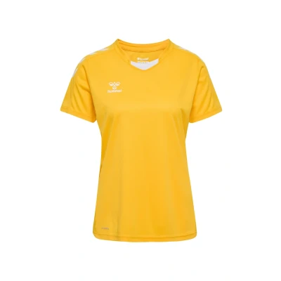 Afbeelding van Hummel CORE Sport Tshirt, Dames, Maat: 44, Sports yellow