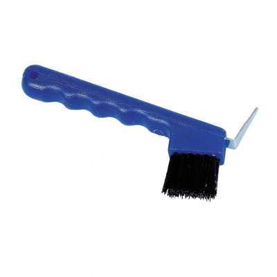 Afbeelding van Kerbl Hoevenkrabber met Borstel Blauw