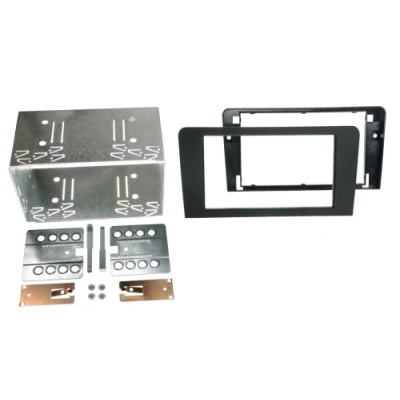 Afbeelding van 2 DIN Paneel geschikt voor Audi A3 (8P / 8PA) 2003 2013 Kleur: Zwart