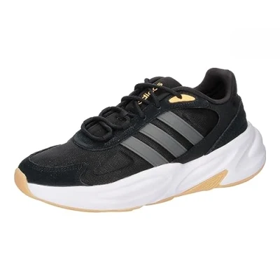 Afbeelding van adidas Ozelle Cloudfoam Lifestyle Hardloopschoenen voor dames, Core Black/Grey Five/Acid Orange