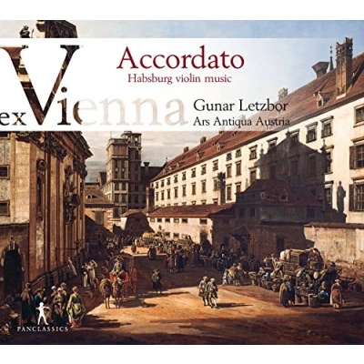 Afbeelding van Gunar Letzbor &amp; Ars Antiqua Austria Accordato: Habsburg Violin Music (CD)