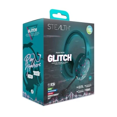 Afbeelding van Stealth Panther Gaming Headset GLITCH Teal
