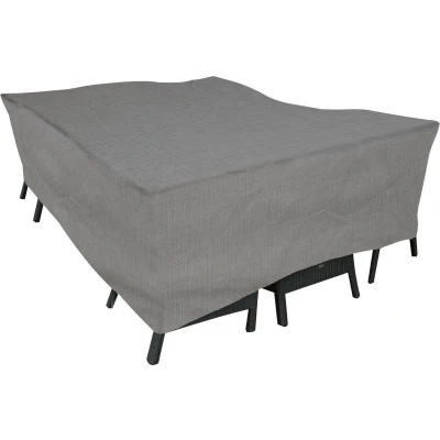 Afbeelding van Zitgroephoes rechthoek Cantonic 165x150x100 cm grijs Eurotrail