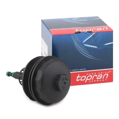 Afbeelding van TOPRAN 502 332 Deksel, oliefilterbehuizing Met pakkingen BMW: 3 Compact, X3, 5 Saloon