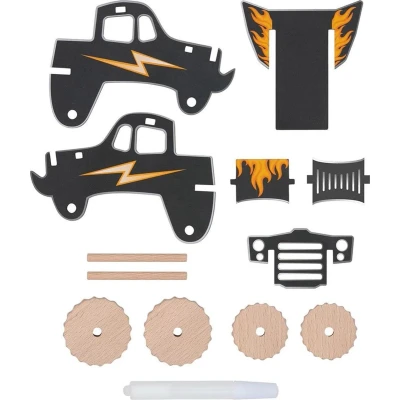 Afbeelding van GOKI Bouwkit Monstertruck.