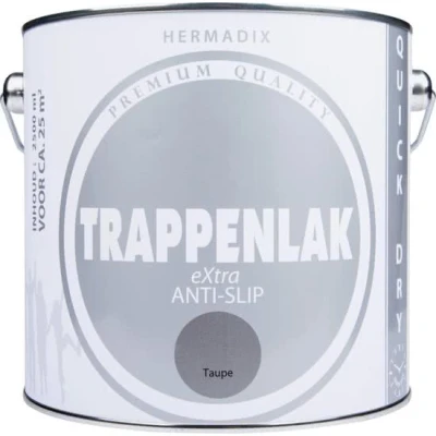 Afbeelding van Hermadix Trappenlak Extra Zijdeglans Taupe 2,5 liter